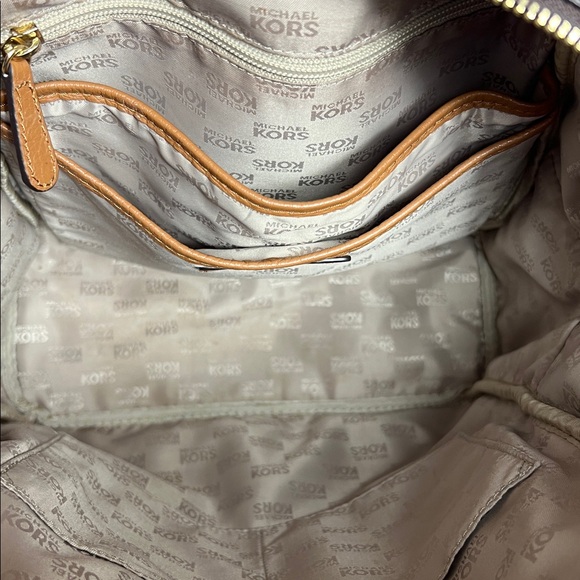 Michael Kors Backpack Brown and Tan - Picture 8 of 13
